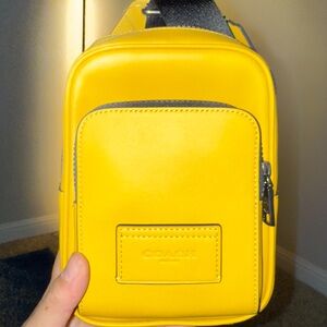 Authentic Coach Racer Sling Pack